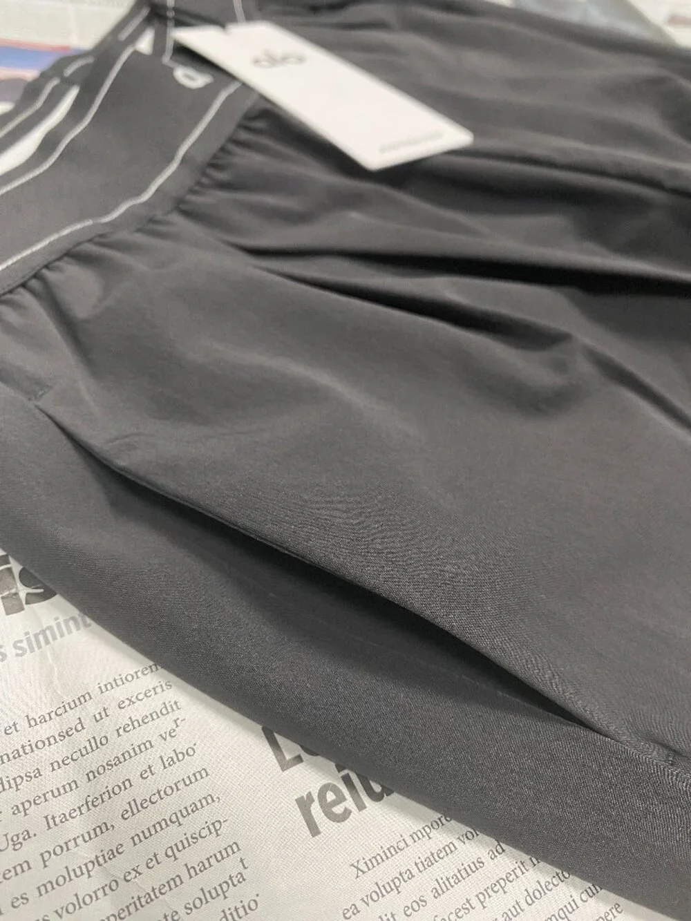 ALO Yoga Brand New✨Suit Up Trouser Dark Gray Regular 30